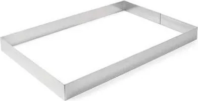 Obrázok produktu pre Obdĺžnikový pekáč z nerezovej ocele 385x285x60mm Hendi 512432