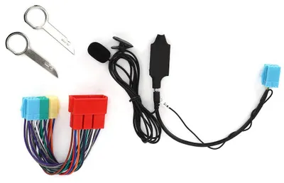 Bluetooth-Audioadapter für Auto, AUX-Kabel, Mikrofon, 20-Pin