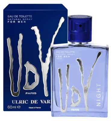 Image de Urlic de Varens, Night, eau de toilette pour homme, 60 ml