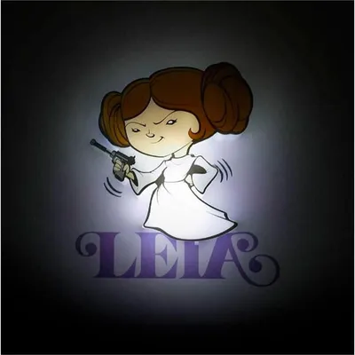 Image de Star Wars Leia 3D Light FX Minilampe