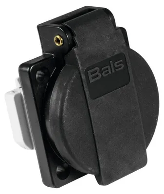 Produktbild von BALS Schutzkontakt Steckdose 16A sw