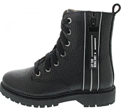 Produktbild von Braqeez Schnürstiefel Schwarz in Gr. 40