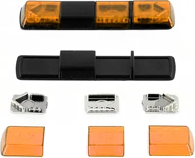 Obrázek produktu pro Maják Tesla Holomý VSL 012 - oranžový - stavebnice CAL 1:43
