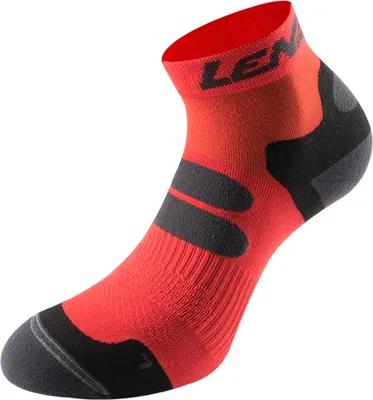 Produktbild von Lenz Uni Sportsocken Running 4.0 , Rot Anthrazit, 42 - 44