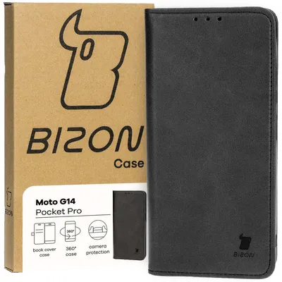 Produktbild von Bizon Case Pocket Pro Motorola Moto G14 schwarz