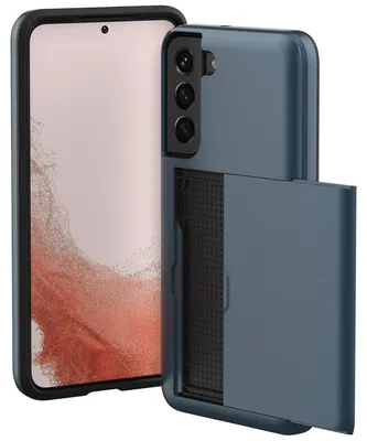 Immagine prodotto di imoshion Cover posteriore con scomparto per carte Samsung Galaxy S22 - Blu scuro