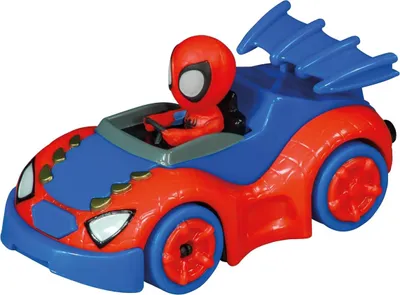 Produktbild von Carrera - 20065032 - Spidey | Maßstab 1:50 Fahrzeug | Spannende Abenteuer auf der Rennbahn | Detailgetreues Design | Marvel-Lizenz | Inkl. 1 Fahrzeug | Sofort einsatzbereit für stundenlangen Spielspaß