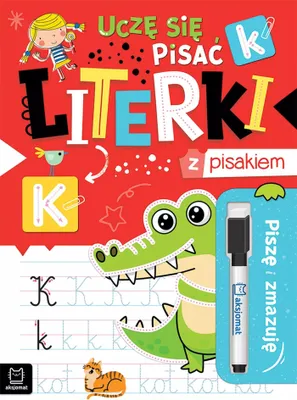 Immagine prodotto di Piszę i zmazuję - Uczę się pisać literki z pisakiem / Aksjomat