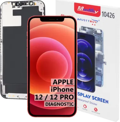Obrázok produktu pre Mäkký OLED displej programovateľný ako originál pre Apple iPhone 12 12 Pro