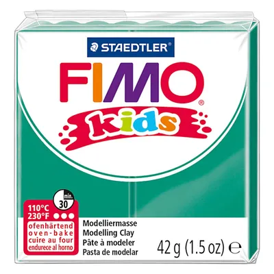 Obrázok produktu pre Staedtler 8030005, Modelárska hlina, Zelená, Detské, 1 farba/farieb, 110 °C, 30 min