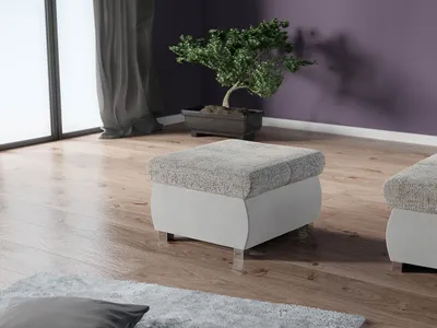 Image de Repose-pieds ANZU 2 – gris clair / gris