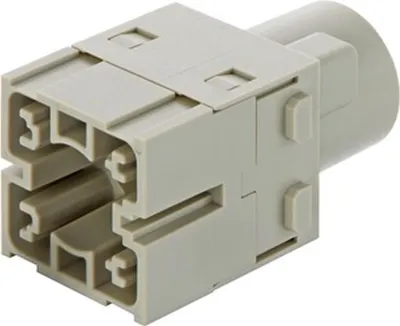 Produktbild von HARTING Han 300 Ampere Modul Stifteinsatz (M) Crimpanschluss, 1-polig 1000V, 300A - 1 Stück