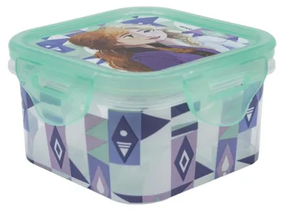Produktbild von Frozen Luftdichter Behälter - Brotdose Kinder Lunchbox Quadratische Sandwichbox