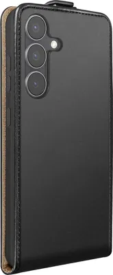 Zdjęcie produktu dla Avizar, Etui Galaxy S25 FE Vertical Magnetic z klapką, Czarny