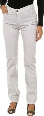 Immagine prodotto di Armani Jeans Pantaloni lunghi in tessuto elasticizzato con vestibilità regolare 6Y5J18-5N0RZ per donna
