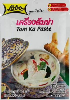 Produktbild von Lobo- Suppenmix Paste Tom Ka  50 Gramm