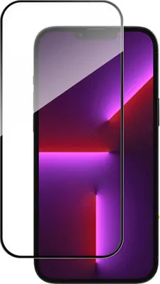 Produktbild von starfix (Full Glue 3D) Displayschutz Panzer-Glas für iPhone 14 Pro, schwarz