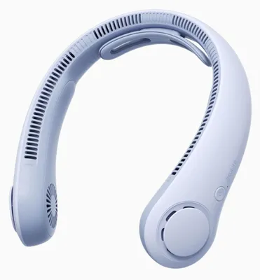 Produktbild von JisuLife 256557, Violett, Genickventilator, 1 Stück(e), 206 mm, 200 mm, 60 mm