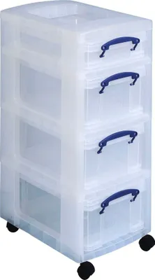 Obrázek produktu pro Really Useful Box ST3X9C+1X4CCB Boxenturm 1x4l + 3x9l