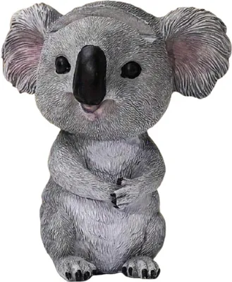 Produktbild von Koala-Brillenhalter, Brillenständer, Tierfigur aus Kunstharz, Statue, Schreibtischdekoration, rutschfest, Sonnenbrillen-/Brillenständer