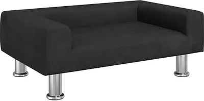 Obrázok produktu pre vidaXL Pelech pre psa čierny 70x45x26,5 cm zamat