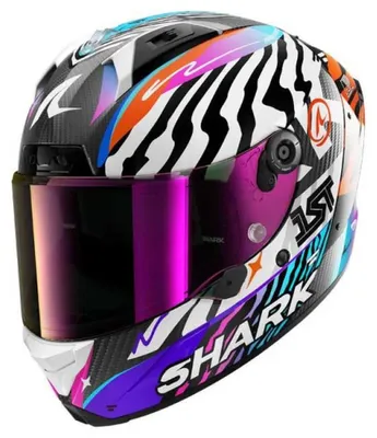 Productafbeelding van Shark Aeron Speed, witte integraalhelm, maat L
