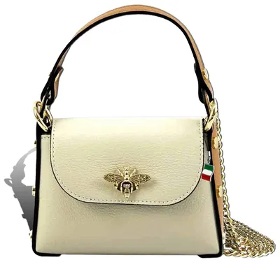 Image de Sac Florence en cuir beige D2OTF831IC