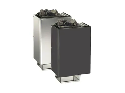 Produktbild von EOS Bi-O Mini Saunaofen mit Verdampfer 3,0 kW, Farbe:Edelstahl