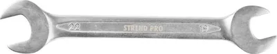 Obrázek produktu pro Klíč Strend Pro 3113 19x22 mm, vidlicový, oboustranný, Cr-V