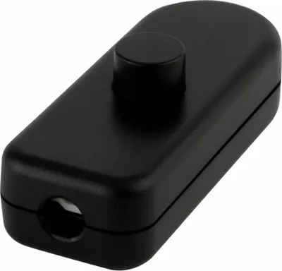 Produktbild von REV Zwischenschalter Schnurschalter Lampe Leuchte 1-polig schwarz