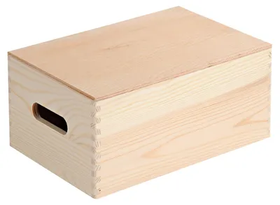 Produktbild von Kesper Allzweckkiste, Klappdeckel,Kiefer, 69401