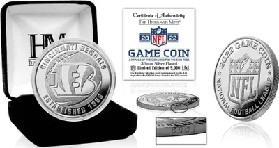 Produktbild von NFL Cincinnati Bengals 2022 Game Coin (39mm) Münze, silber