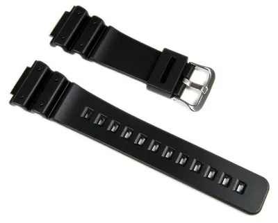 Produktbild von Casio Ersatzband 16mm schwarz 71604349 G-6900 GW-6900 DW-6900 DW-8700