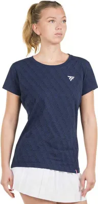 Imagen del producto de Tecnifibre Graphique 2024, camiseta de manga corta, color azul, talla M, para mujer