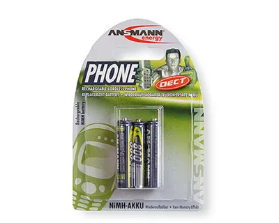 Obrázek produktu pro 1x3 Ansmann maxE NiMH baterie Micro AAA 800 mAh DECT PHONE
