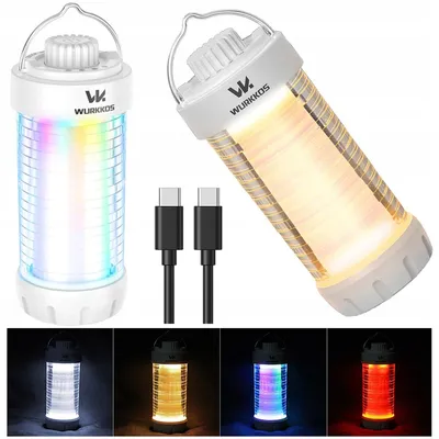 Zdjęcie produktu dla Latarka LED Akumulatorowa Kempingowa Wurkkos CL01 550lm USB-C RGB Biała