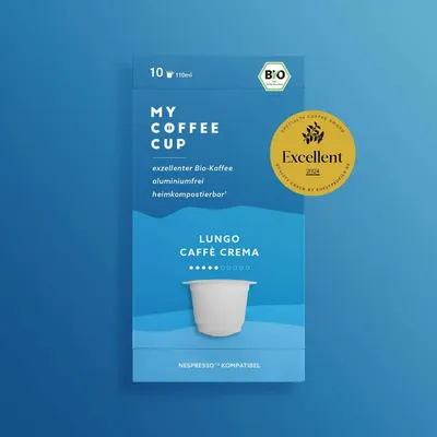 Produktbild von My Coffee Cup - Lungo Caffè Crema – 50 Kapseln
