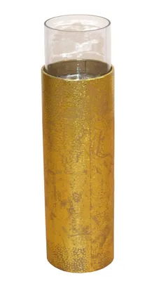 Produktbild von Bodenwindlicht, Goldfarben, Höhe 81 cm