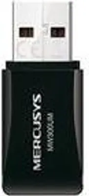 Obrázek produktu pro Mercusys MW300UM, Bezdrátový, USB, USB, Wi-Fi 4 (802.11n), 300 Mbit/s, Černá