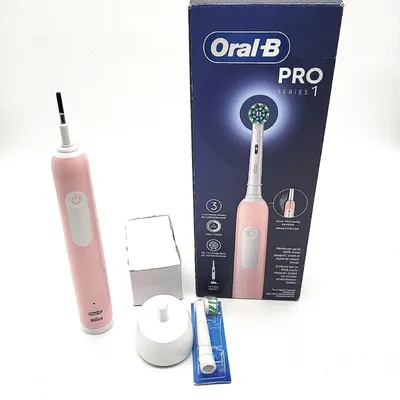 Produktbild von OralB Pro Series 1 Elektrische Zahnbürste Wiederaufladbarer Griff Bürstenkopf Dentalpflege
