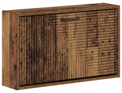 Produktbild von vidaXL Wandmontierter Schuhschrank HAARLEM 71 x 17 x 43 cm Altholz