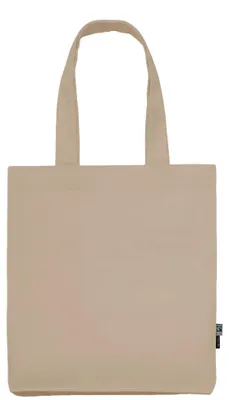 Produktbild von Neutral - Tragetasche, Unifarben, Twill LT4461 (Einheitsgröße) (Sand)