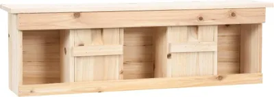 Obrázek produktu pro vidaXL Domeček pro vrabce 5násobný 68x15x21 cm jedlové dřevo