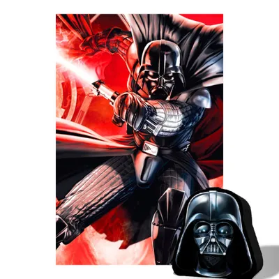 Obrázek produktu pro 3D lentikulární puzzle Star Wars Darth Vader s krabičkou