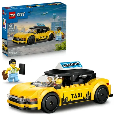 Image de LEGO City Taxi Électrique Jaune 60487