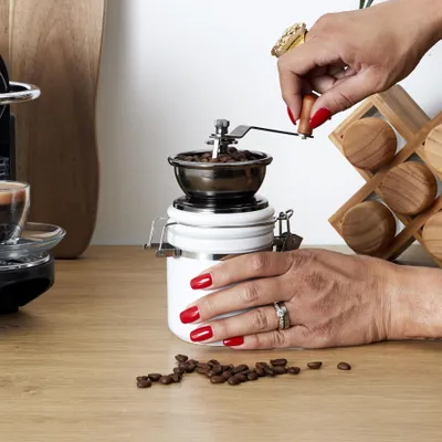 Produktbild von Kaffeemühle aus Steingut "Barista" 220 ml