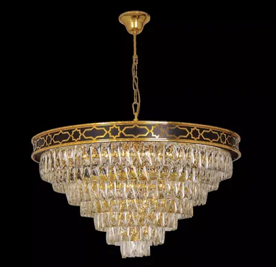 Zdjęcie produktu dla Lampa sufitowa żyrandol lampa okrągła lampa lampa sufitowa lampy złote