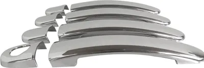 Obrázek produktu pro Kryty klik dveří pro VW Tiguan 2007-2016 4-dveřový chrom ABS stříbrný 8x