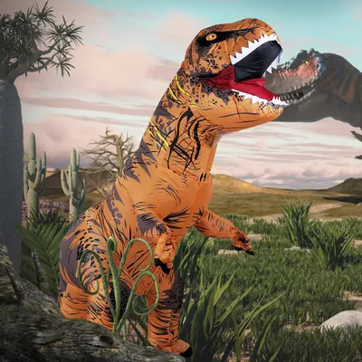 Immagine prodotto di Jopassy Costume gonfiabile T-Rex Altri costumi Costume Carnevale 2M Cosplay Party Halloween