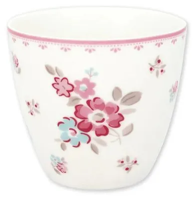 Produktbild von Greengate Latte Cup Elba White